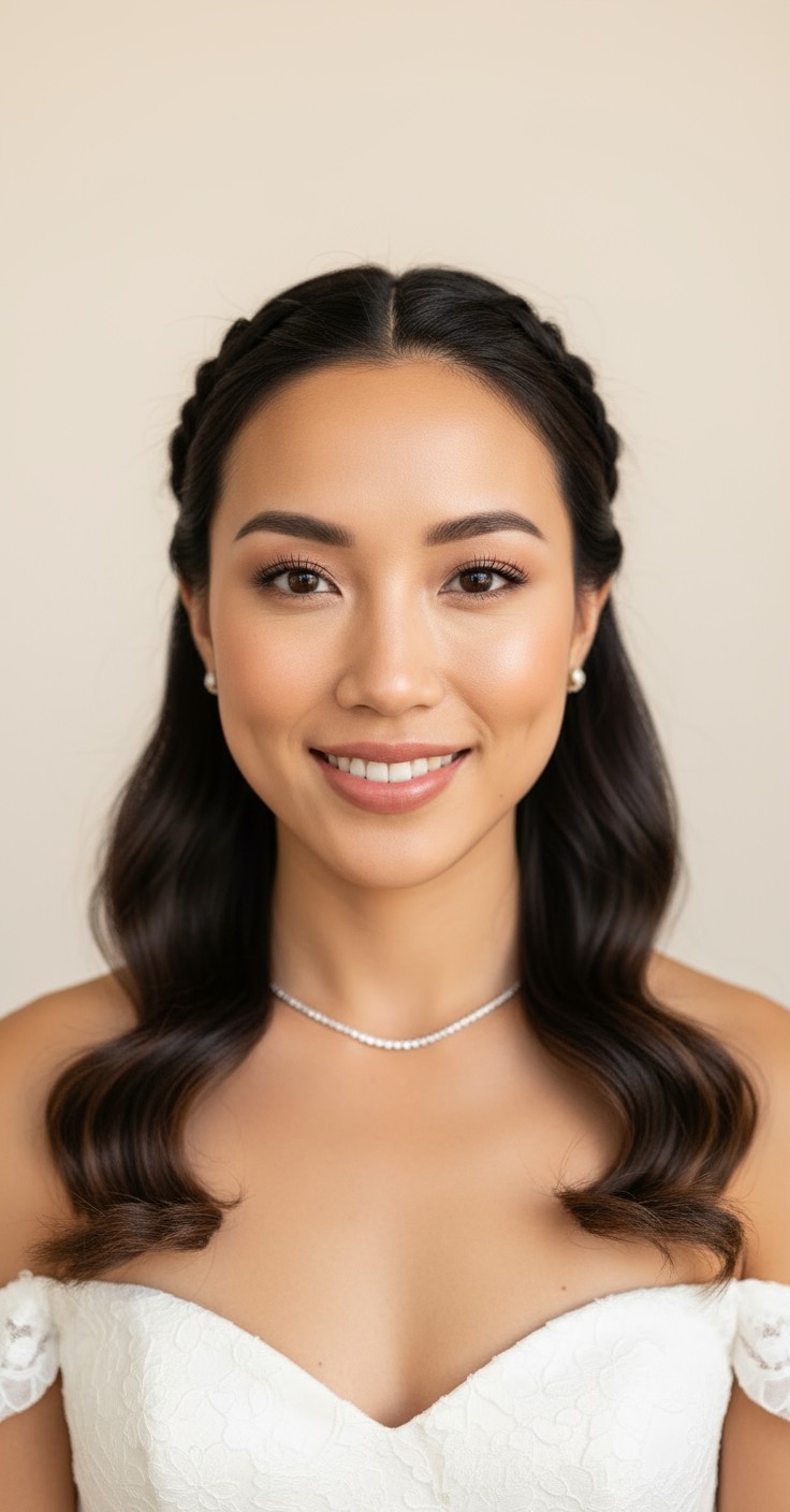 After Braids With Curls At The End